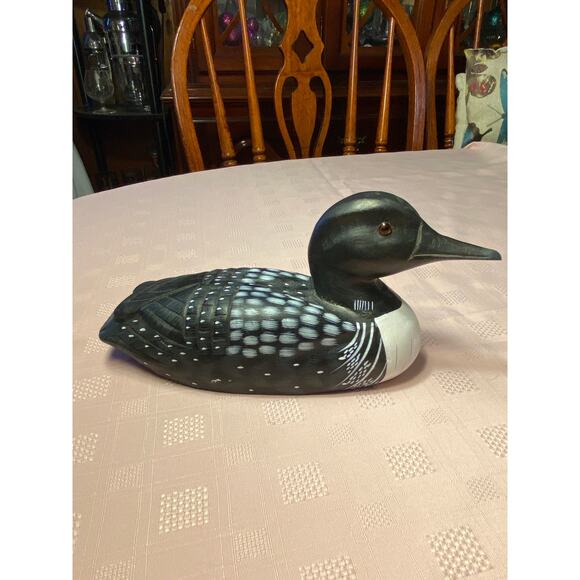 Price Products Brighton Woods Handcarved Forward Facing Duck Figurine NIB - Picture 8 of 16